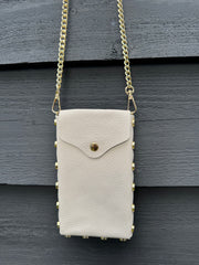 Klein beige tasje