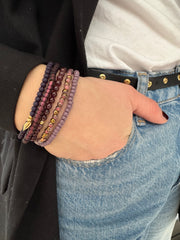 Set armbanden tinten paars / roze