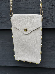 Klein beige tasje